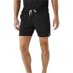 Vuori Trail Running Shorts Black Gray M